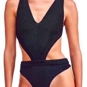 DEVON WINDSOR Black One Piece Swimsuit